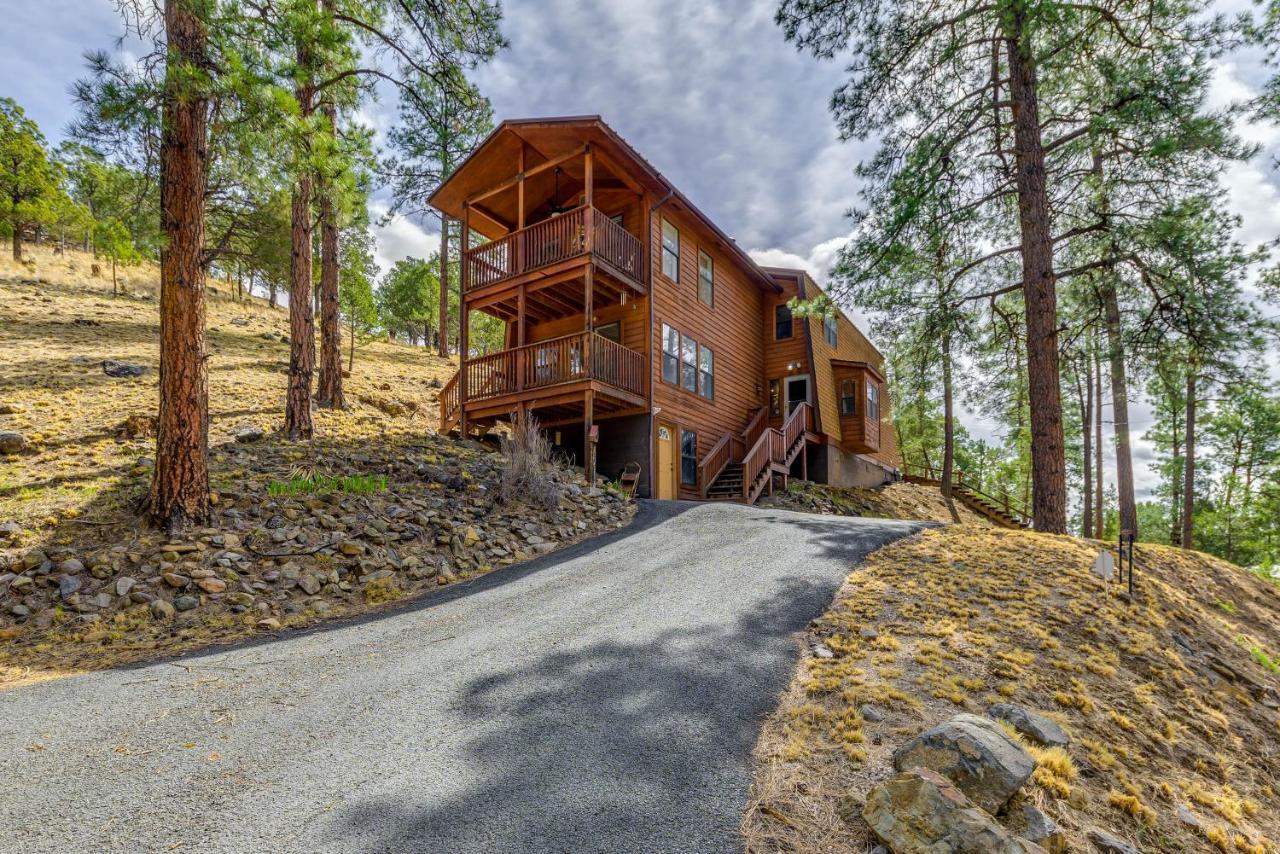 Family-Friendly Ruidoso Cabin - Ski, Hike And Fish! Eksteriør bilde